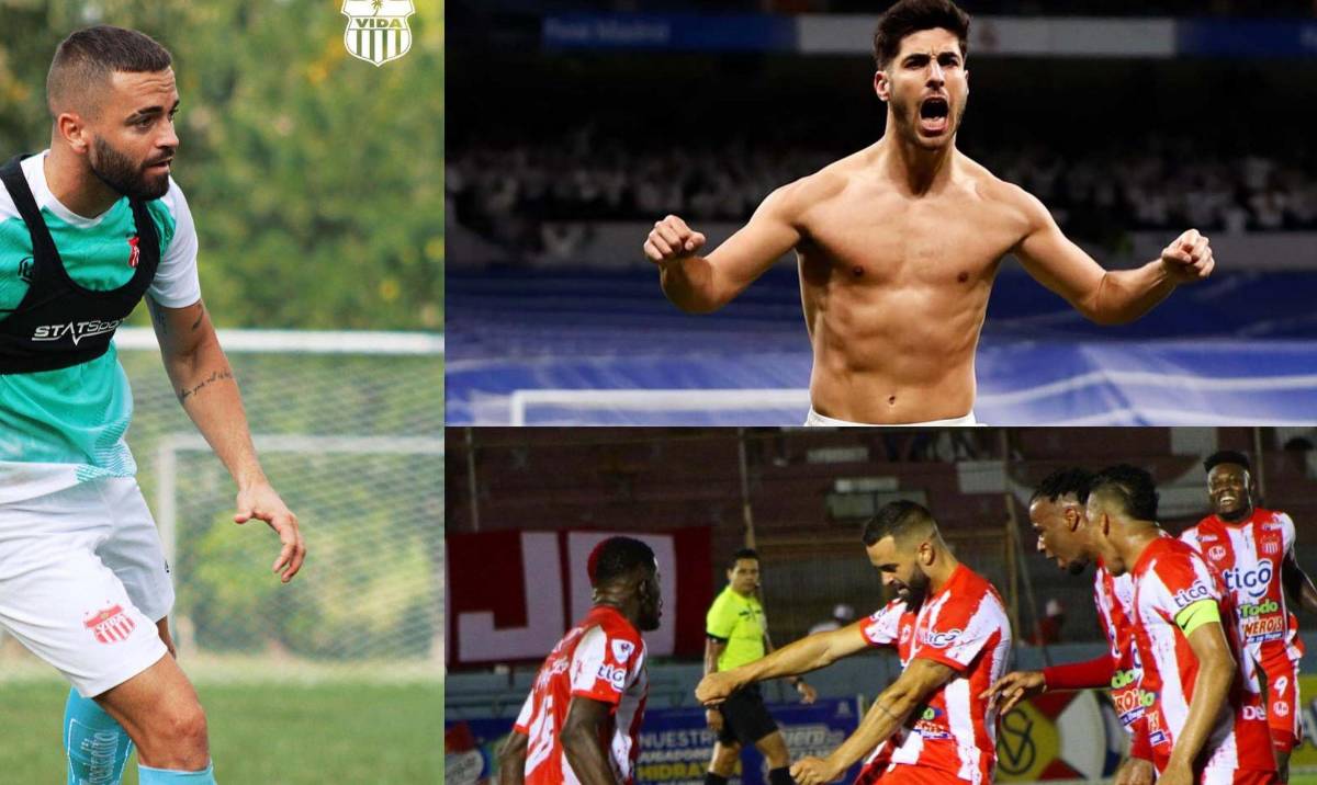 Víctor Blasco,español que coincidió con figuras como Marco Asensio y ahora ya destaca en Honduras