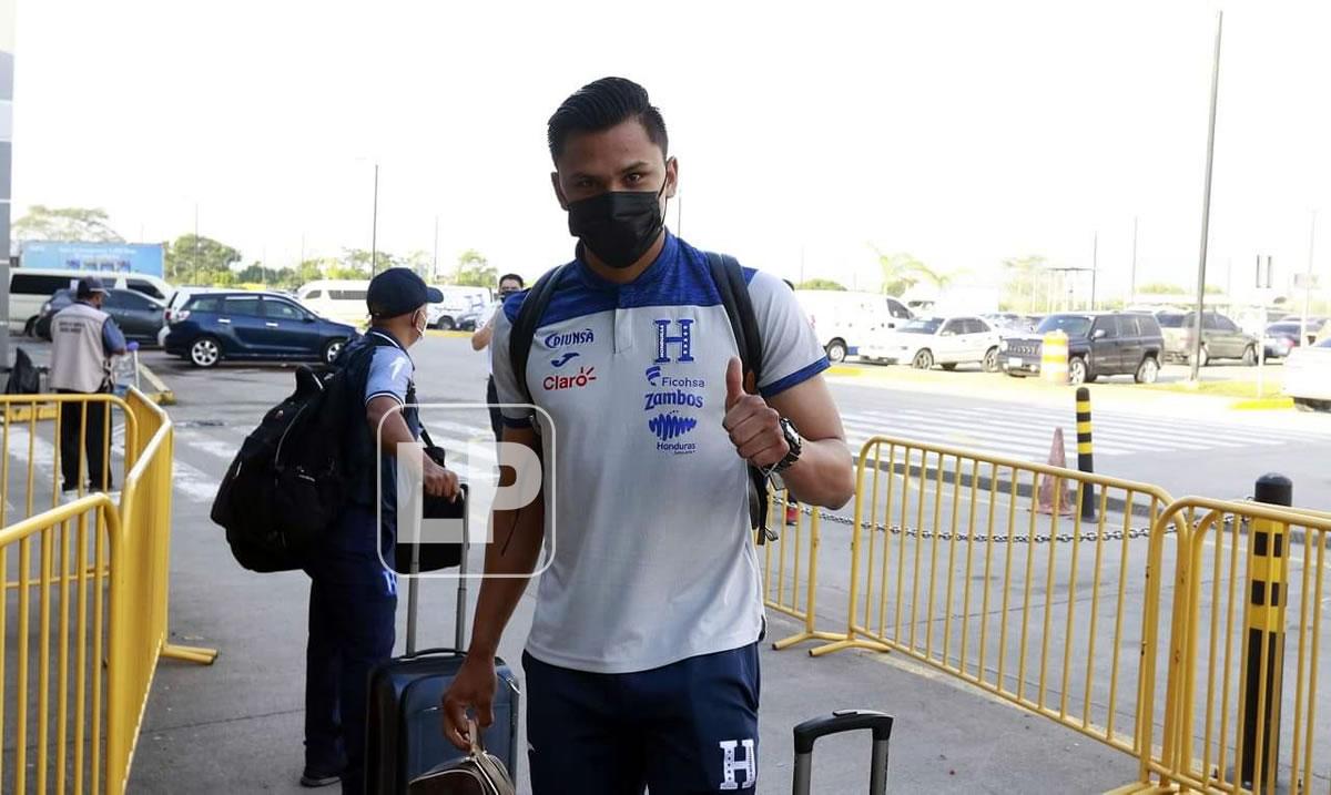 Denil Maldonado antes de viajar a Estados Unidos con la Bicolor.