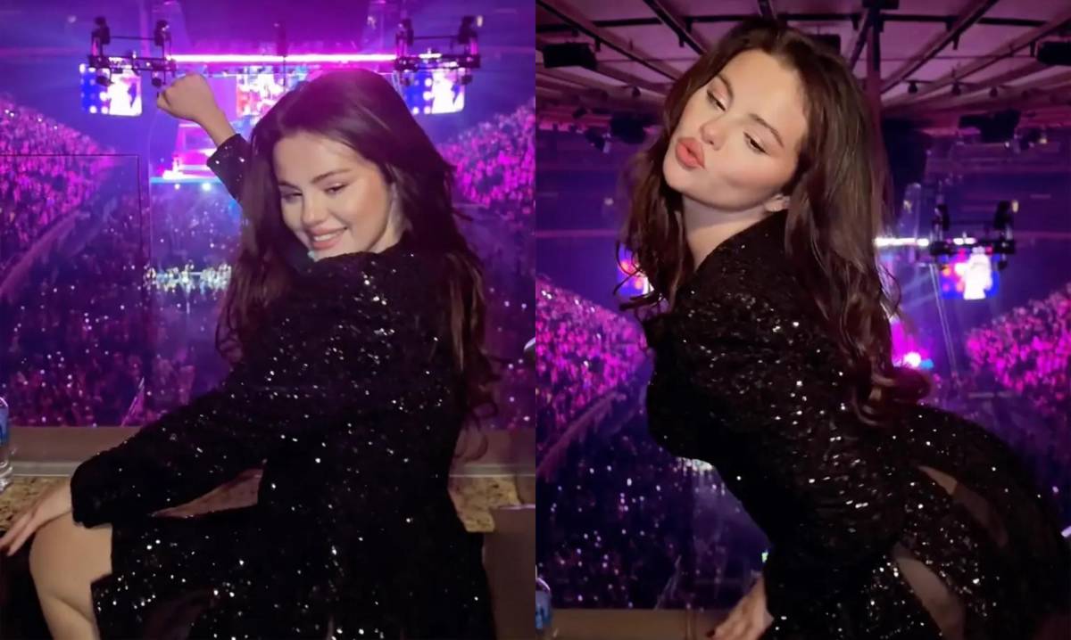 Selena Gómez sorprende con sensual baile en el concierto de Sabrina Carpenter