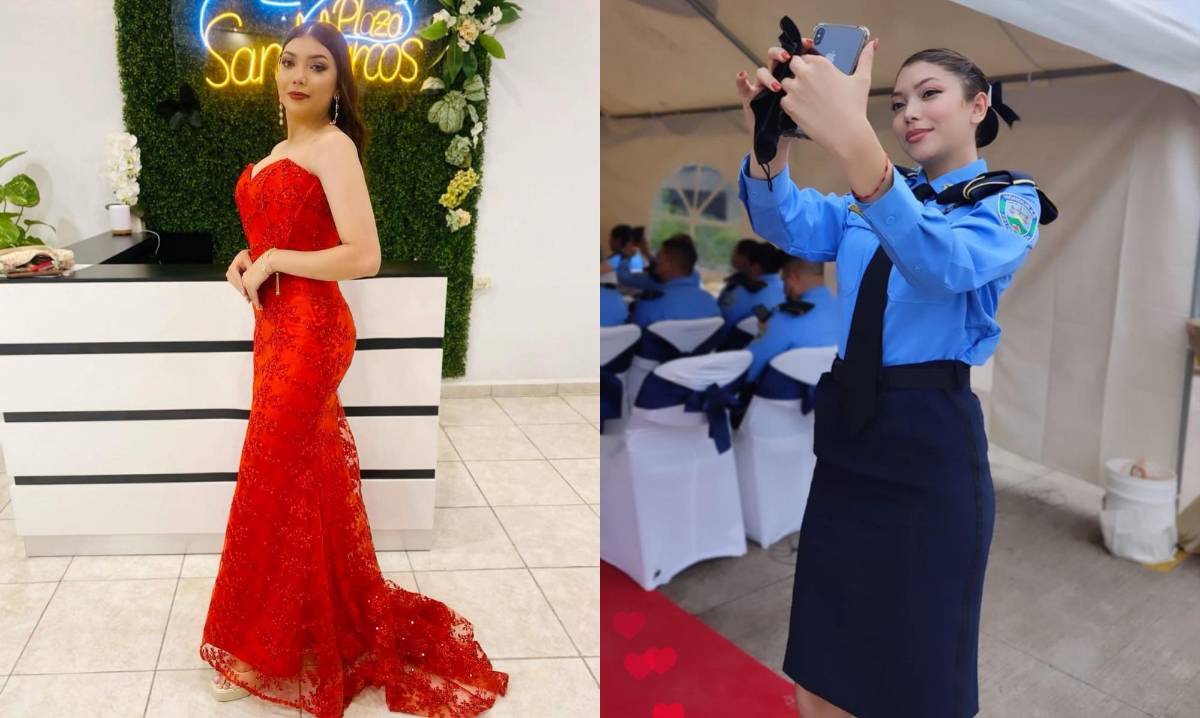 Karla Güiza, de la Policía Nacional al Miss Honduras Universo