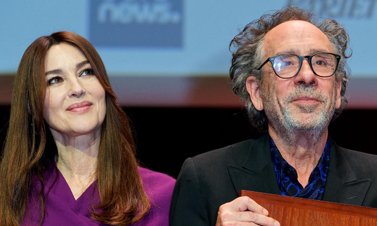 ¡Sorpresa! Mónica Bellucci y Tim Burton son pareja