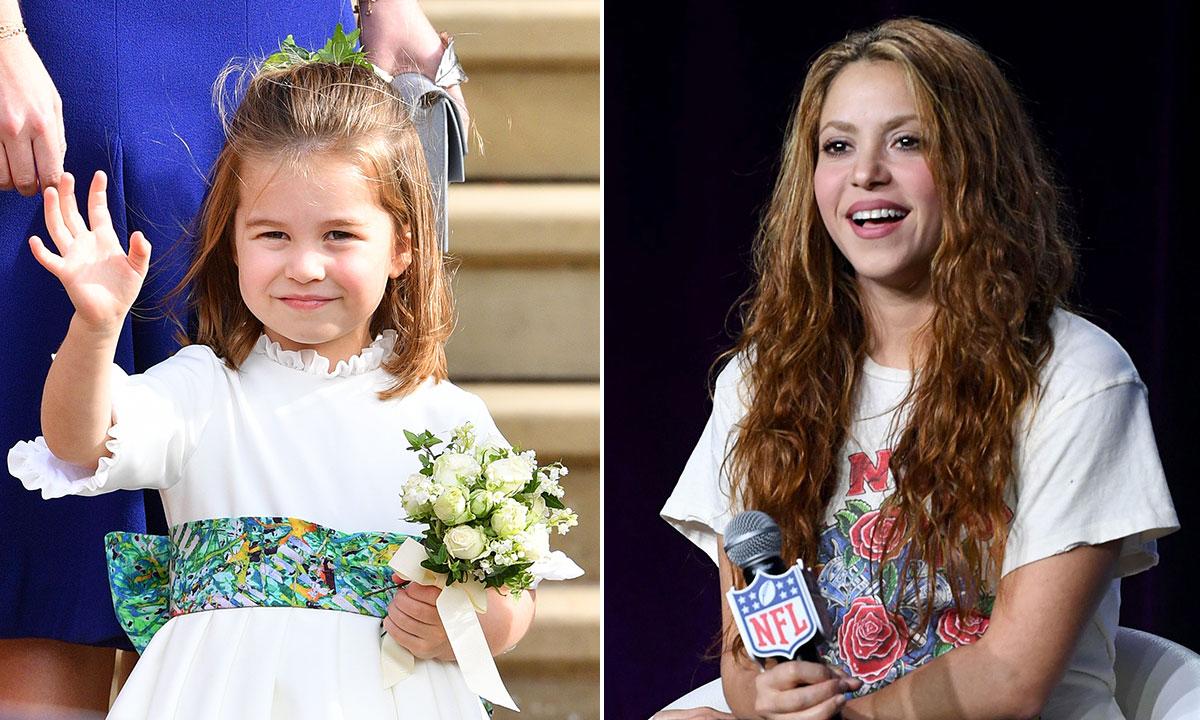 La princesa Charlotte, hija de William y Kate, es fan de la música de Shakira