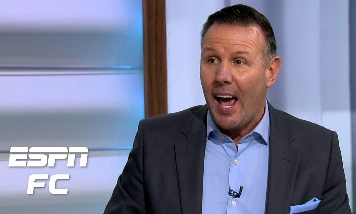 Craig Burley, exfutbolista escocés, quien eligió a Erling Haaland para ganar el Balón de Oro 2023.
