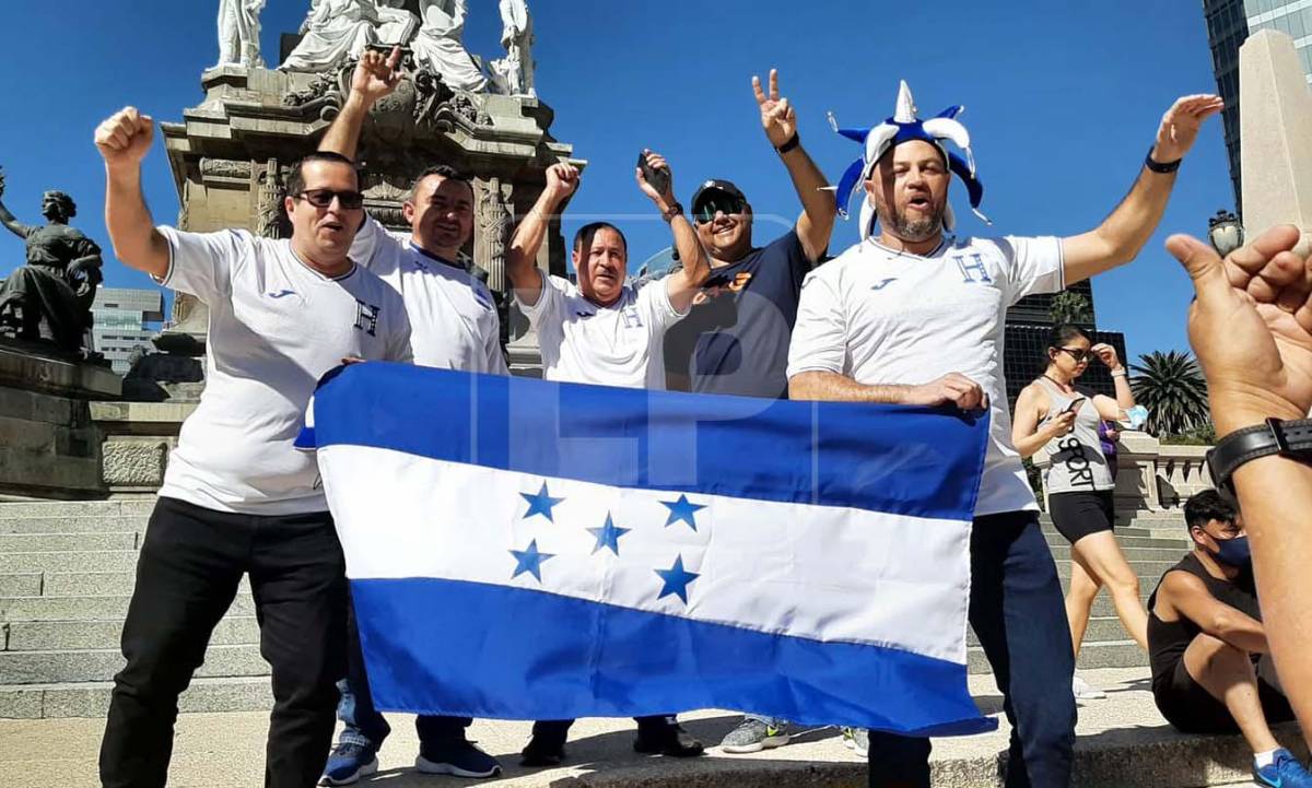 Los cinco hondureños que viajaron a México con la ilusión de ver un Aztecazo.