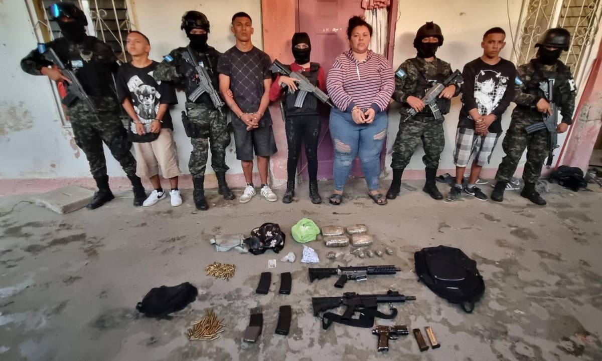 Pandilla 18 y Policía Militar se enfrentan en Chamelecón