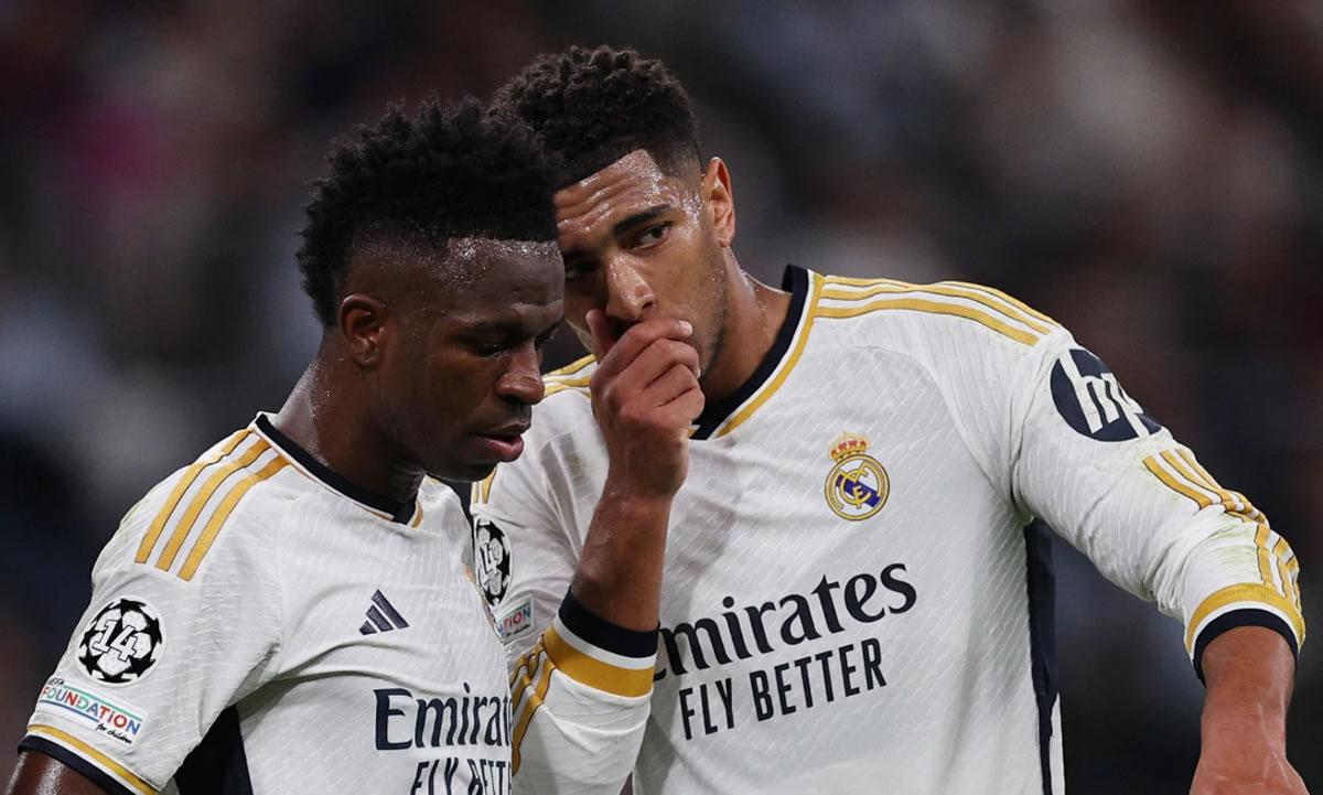 Vinicius y Bellingham, figuras del Real Madrid.