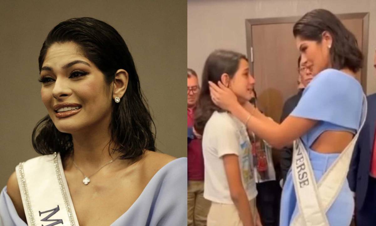 VIDEO: Niña nicaragüense conmueve hasta las lágrimas a Sheynnis Palacios