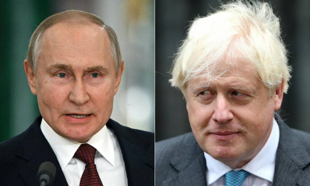 Johnson revela que Putin le amenazó con un ataque con misil