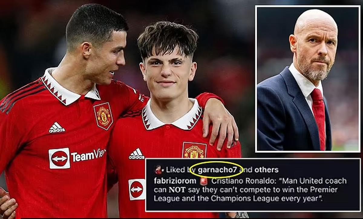 Ten Hag lo borra del Manchester United tras un ‘like’ a las críticas de Cristiano