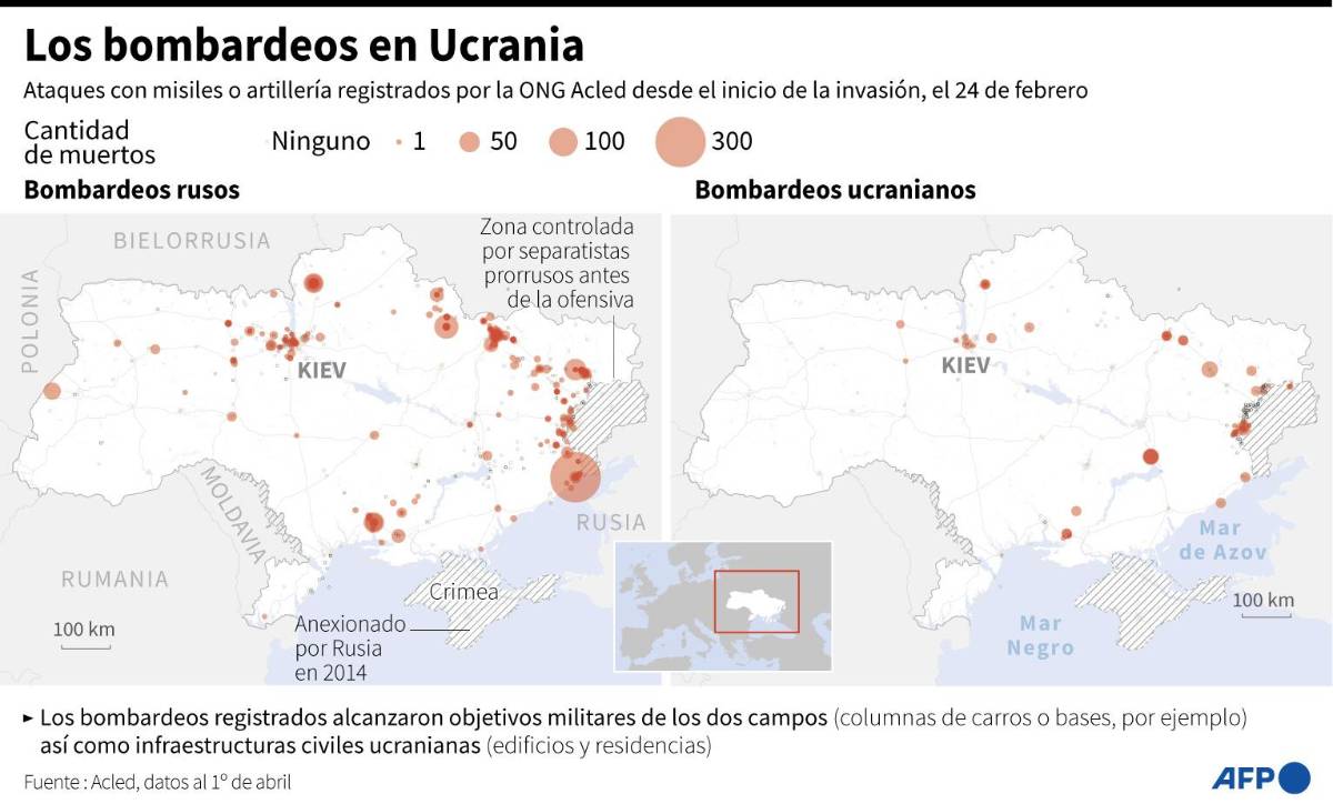 La guerra en Ucrania podría “durar meses, incluso años”, afirma el jefe de la OTAN
