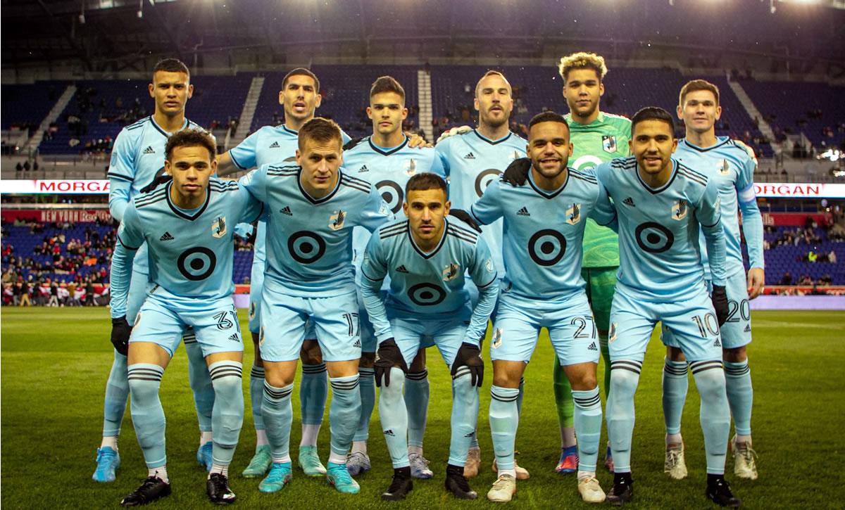 Kervin Arriaga en el 11 titular del Minnesota United para enfrentar al New York Red Bulls.