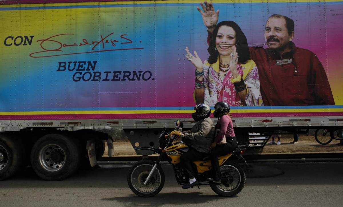 Murillo es la vicepresidenta de Nicaragua y esposa de Ortega.