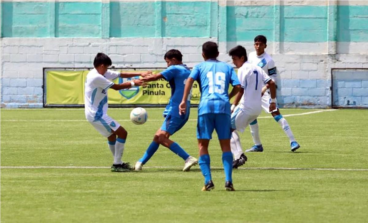 Sub-17 de Honduras logra su primer triunfo en triungular disputada en Guatemala