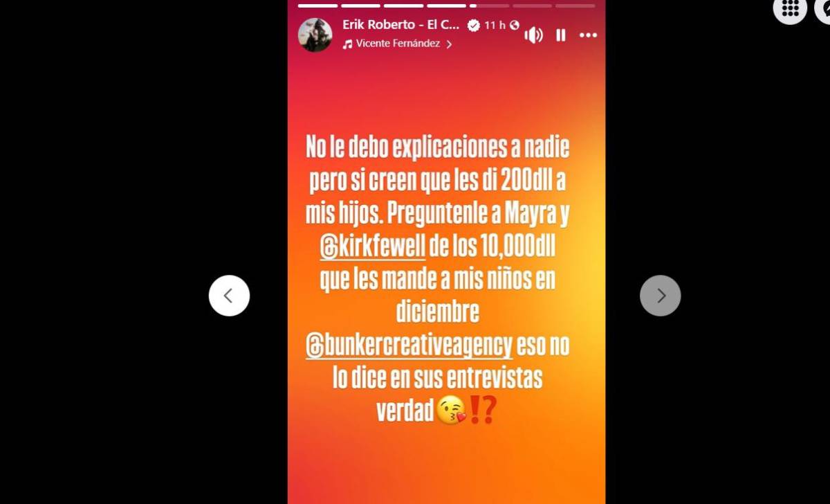 Así reaccionó Erik El Charro a la entrevista de Mayra con Un Tal Fredo