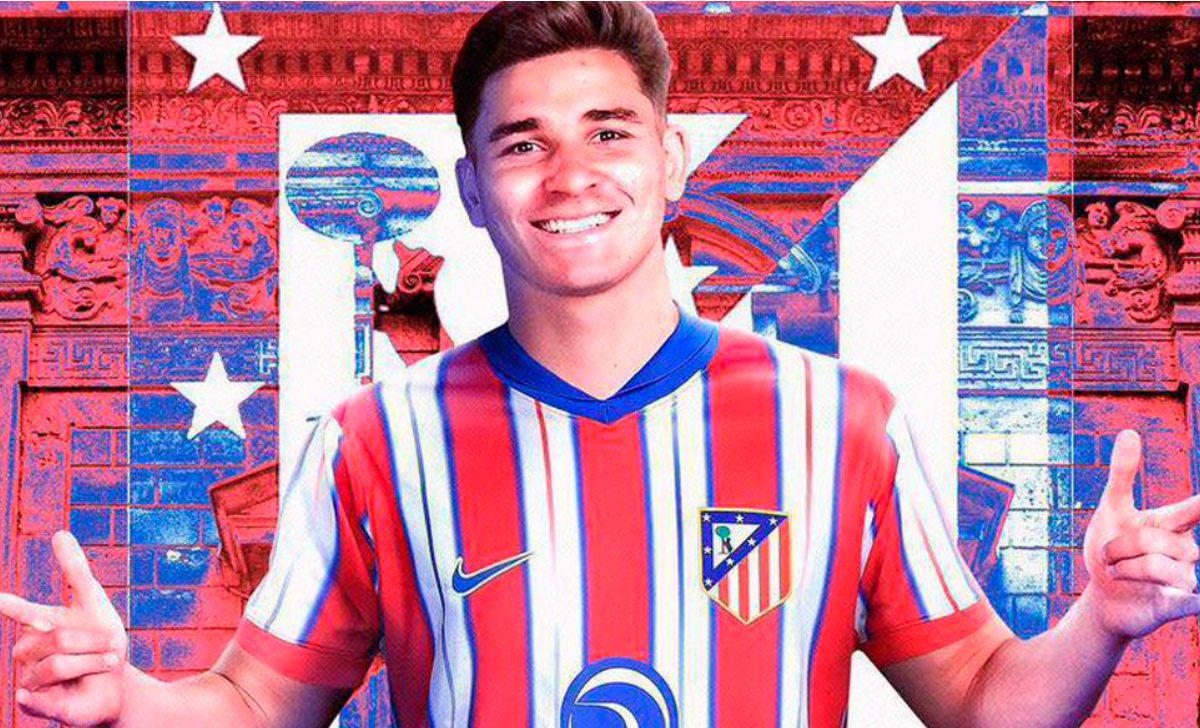 Atlético de Madrid hace oficial fichaje de Julián Álvarez: Sorprende su contrato