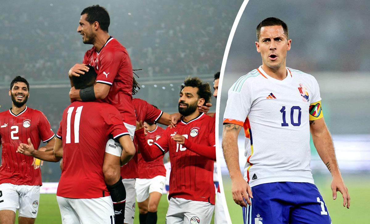 Bélgica se estrella contra Egipto en su último test antes del Mundial de Qatar 2022