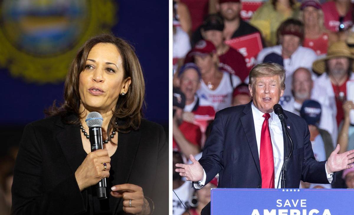 Kamala Harris aventaja con 16 puntos a Trump entre los votantes latinos, según encuesta