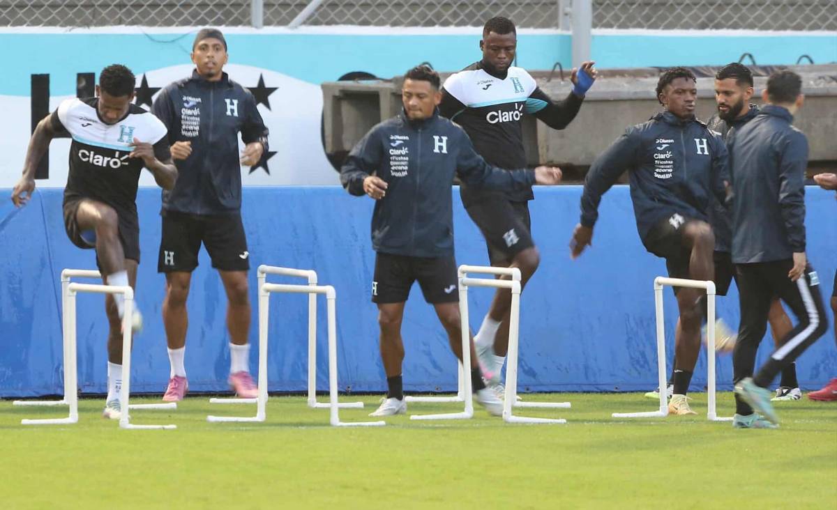 Honduras entrenó previo al juego vs Haití, 'alemanes' y mejoras al Nacional