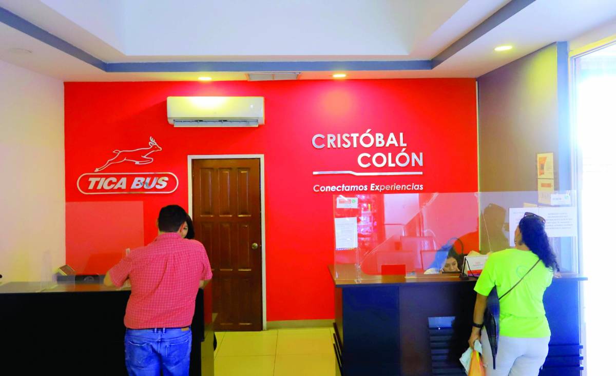 <b>Entre ellas Tica Bus y Cristóbal Colón.</b>