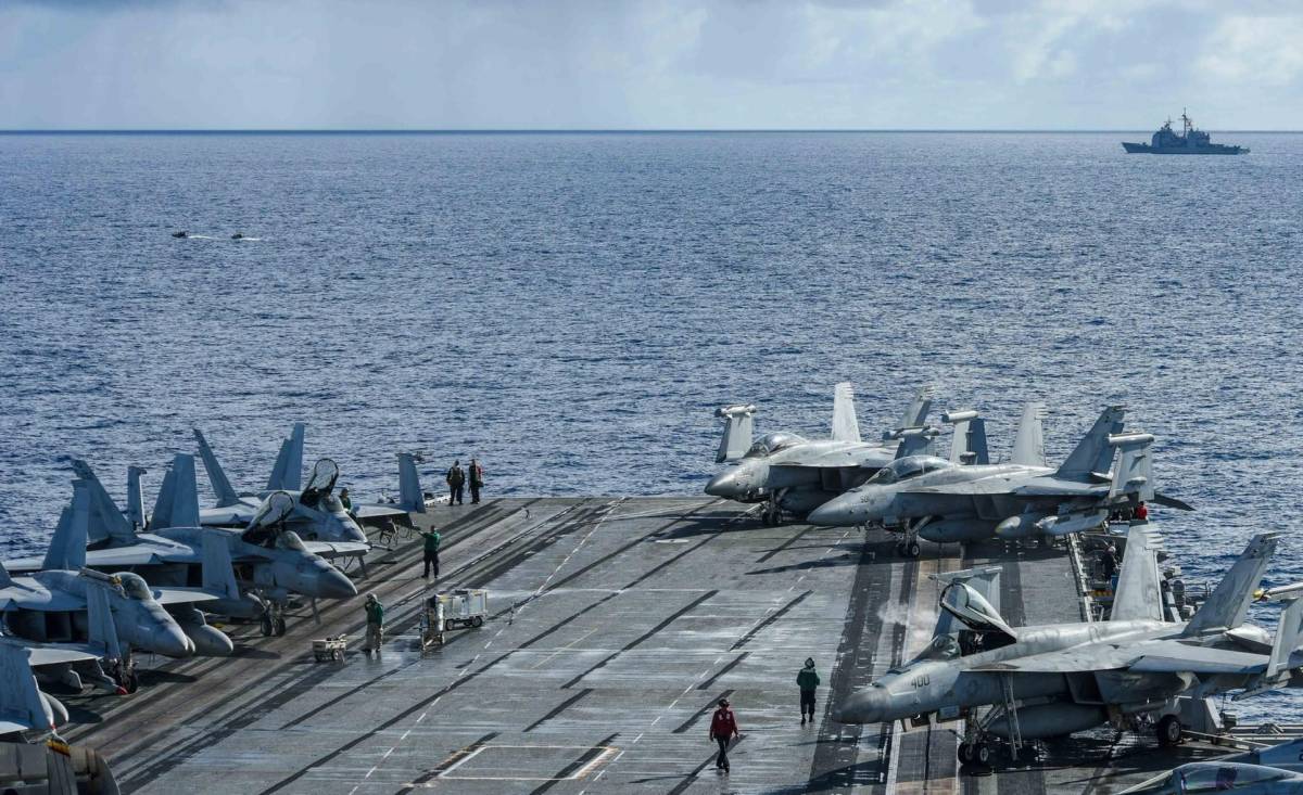EEUU tiene embarcaciones con cazas F-35 cerca de Taiwán por la visita de Nancy Pelosi