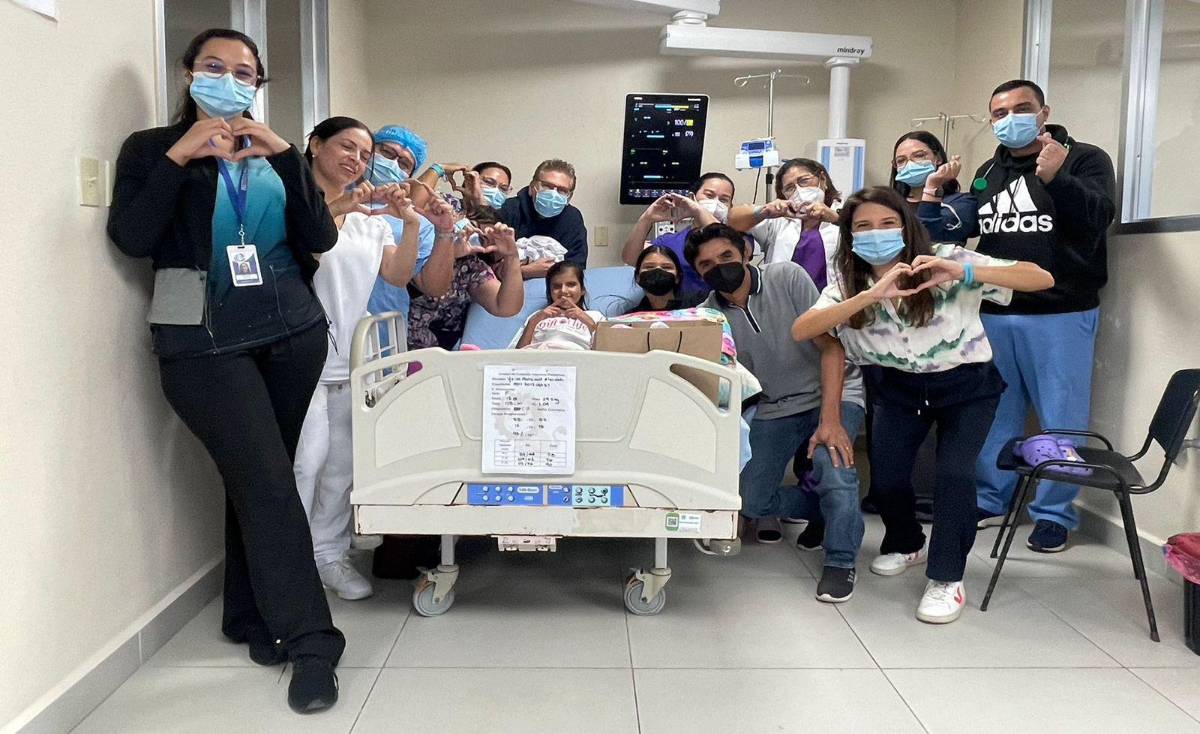 Especialistas conforman la comitiva que busca beneficiar a niños hondureños.