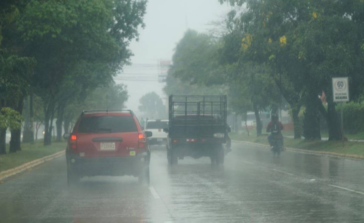 Lluvias continuarán este miércoles en varias regiones de Honduras