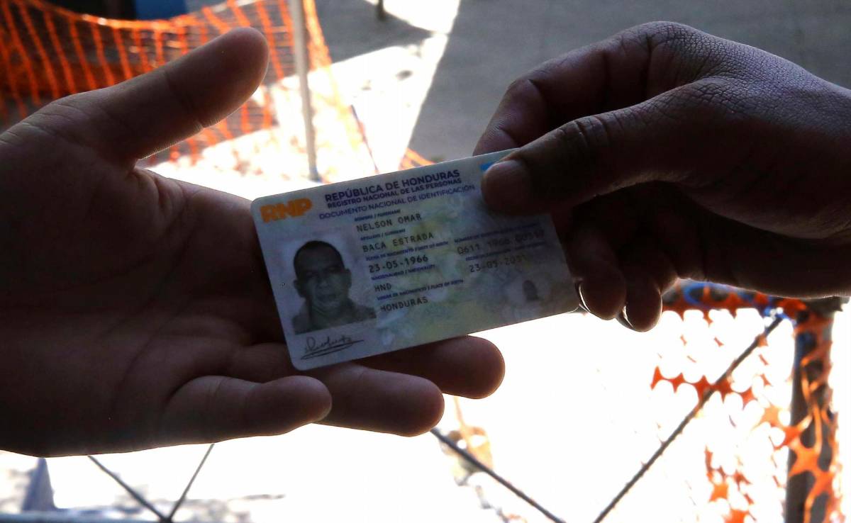 Más de L1,900 millones pagará el Estado por nueva tarjeta de identidad