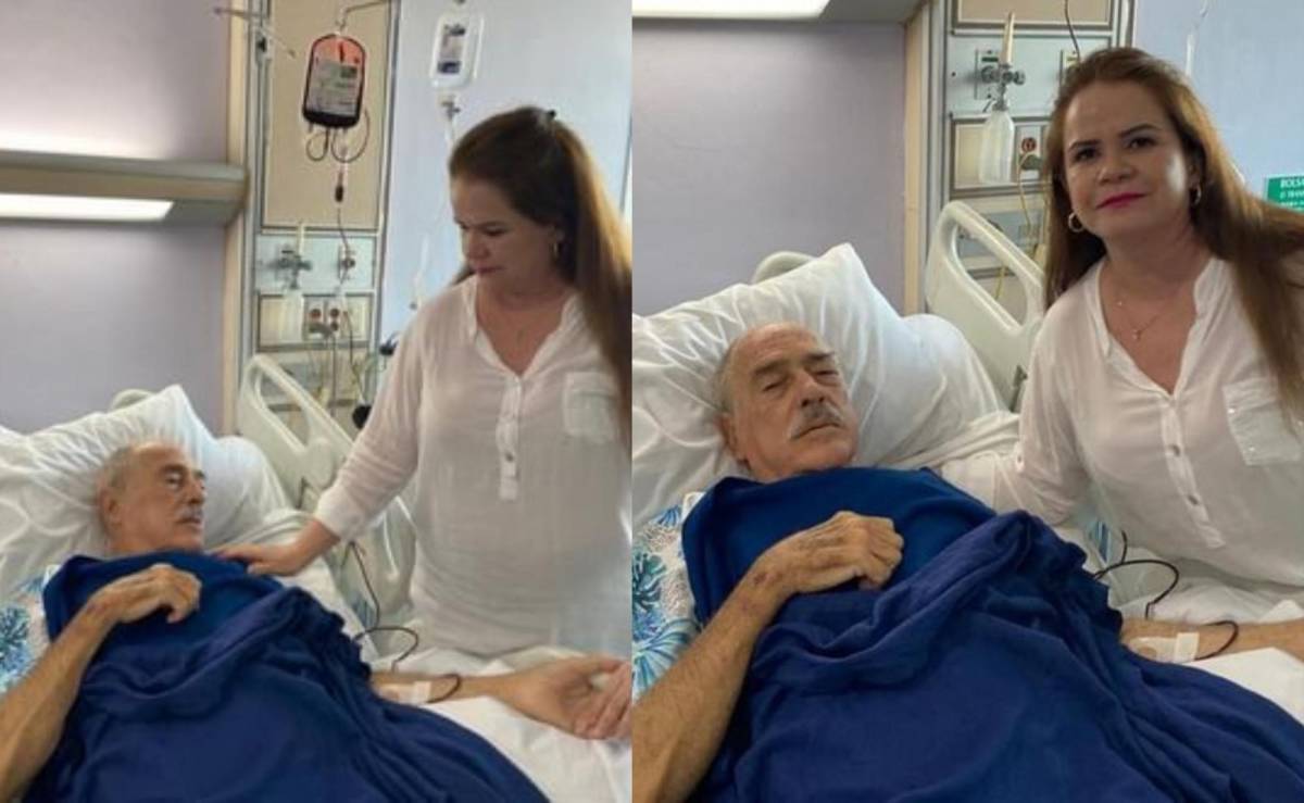 ¿Qué le pasó? Andrés García comparte fotos desde la cama de un hospital