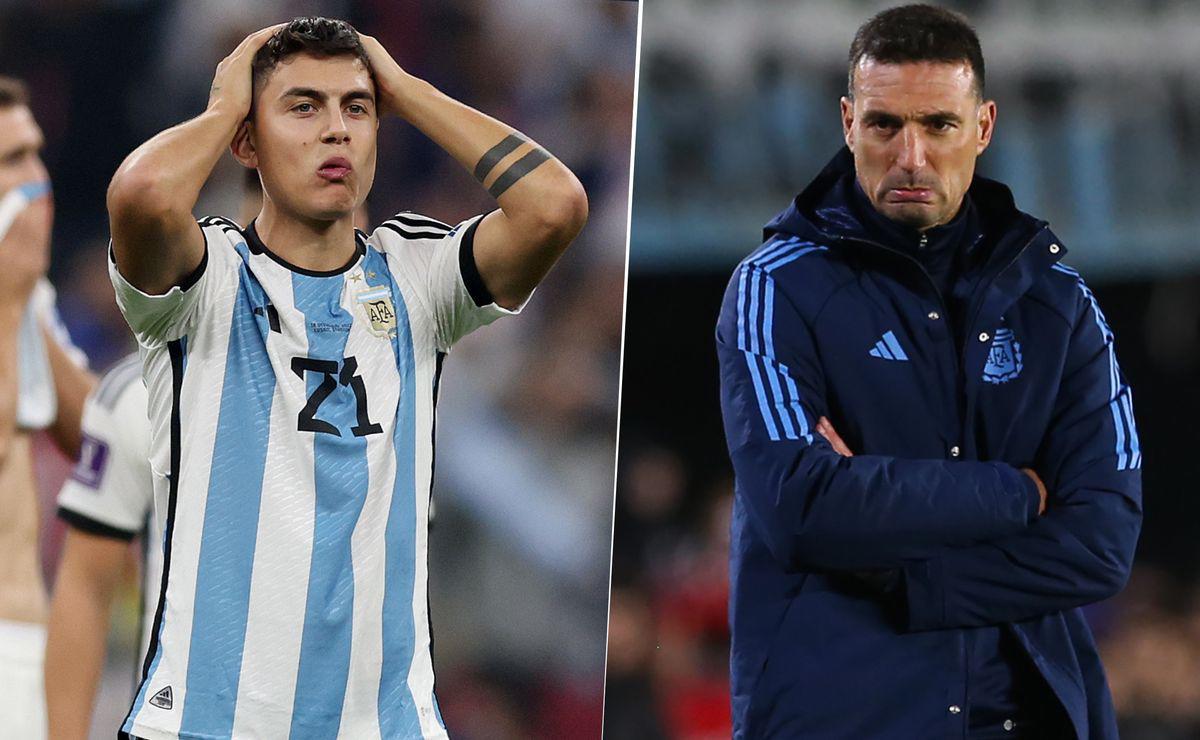 Lionel Scaloni dejó fuera de la Copa América a Paulo Dybala.