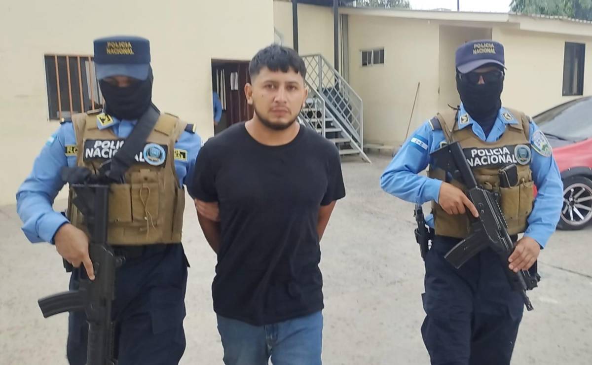 Capturan a Lágrima, presunto pandillero de la 18 en Tegucigalpa