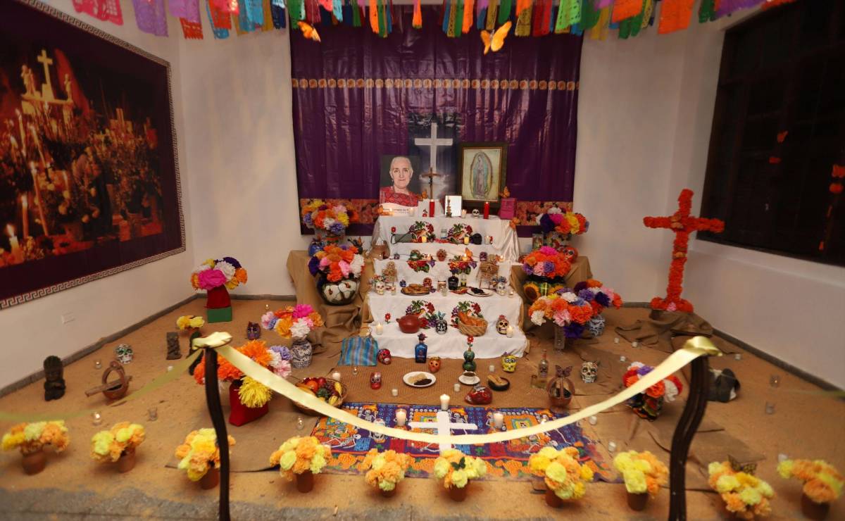 Altar de muertos en SPS: una tradición que impulsó Teresita Campos de Pastor