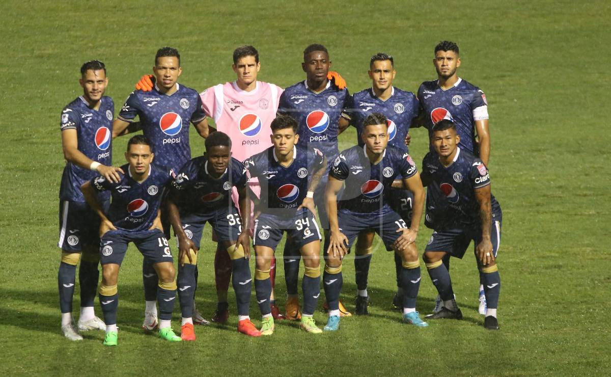 El 11 titular del Motagua que mandó a la cancha Hernán Medina ante el Cibao FC.