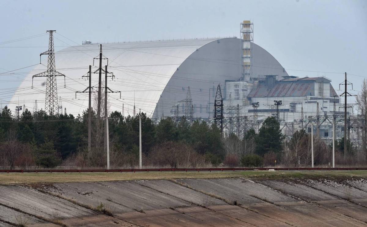 La planta nuclear de Chernóbil, controlada por Rusia, se queda sin energía