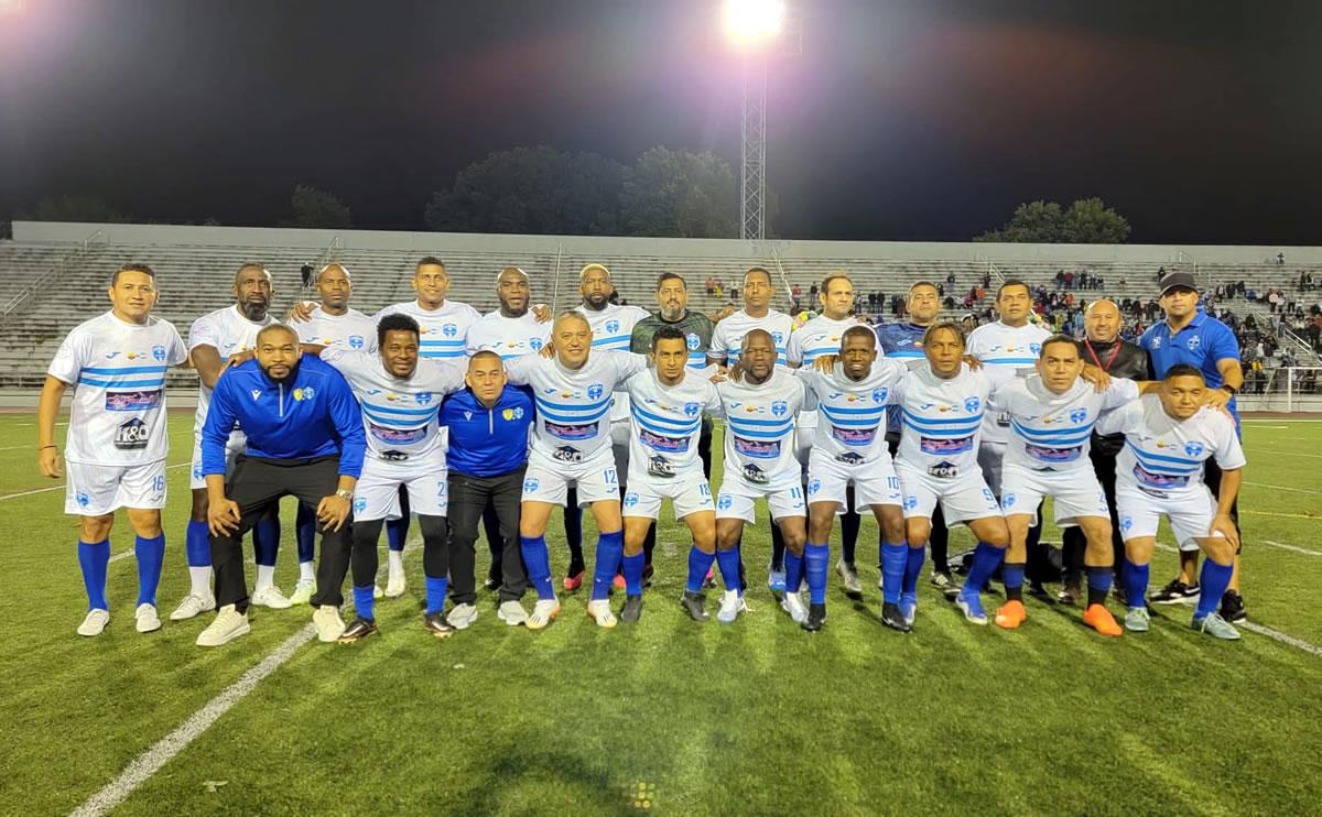 Leyendas de Honduras pierden por goleada ante las de Ecuador en EEUU