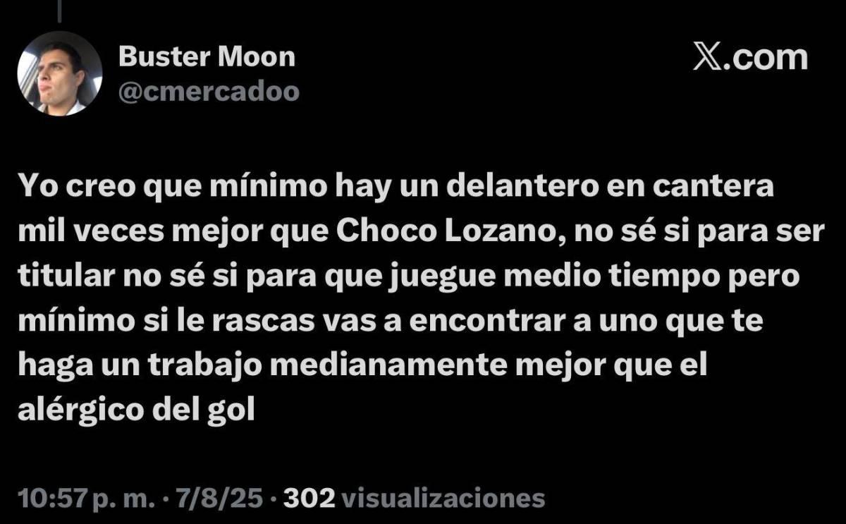 Choco Lozano provoca enfado tras expulsión en Santos y esto dicen en México
