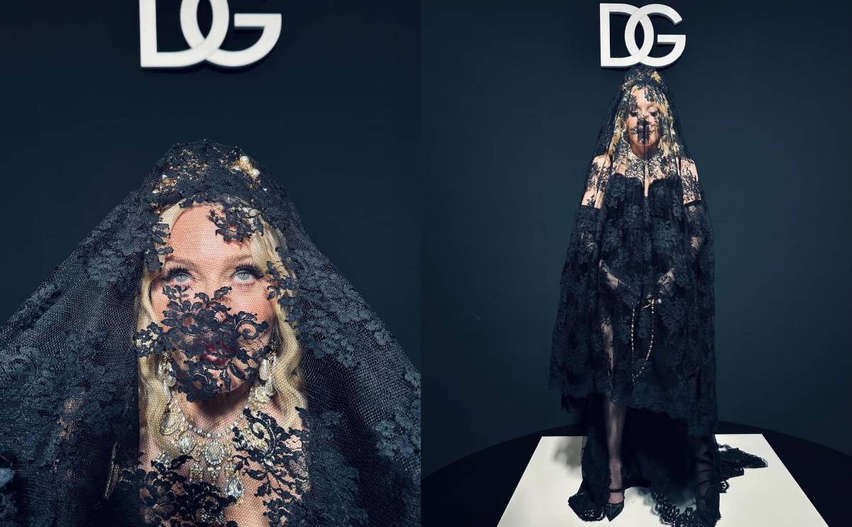 Madonna, musa de Dolce y Gabanna en su colección primavera-verano 2025
