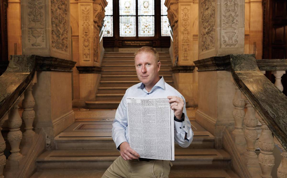 Un aficionado descubre un relato desconocido del autor de ‘Drácula’