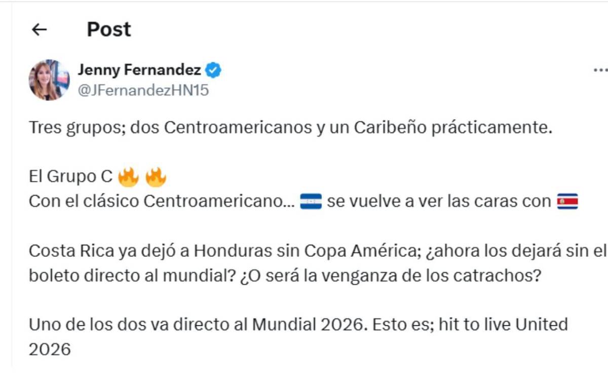 Mundial 2026: Se mofan de Honduras y venganza tras sorteo de eliminatorias de Concacaf