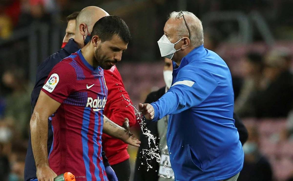 Kun Agüero estará varios meses de baja por problema cardíaco