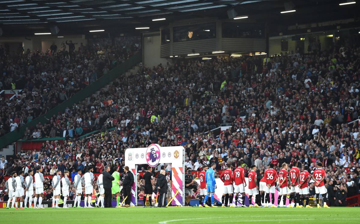 Old Trafford vivió una linda fiesta deportiva con el clásico Manchester United vs Liverpool.