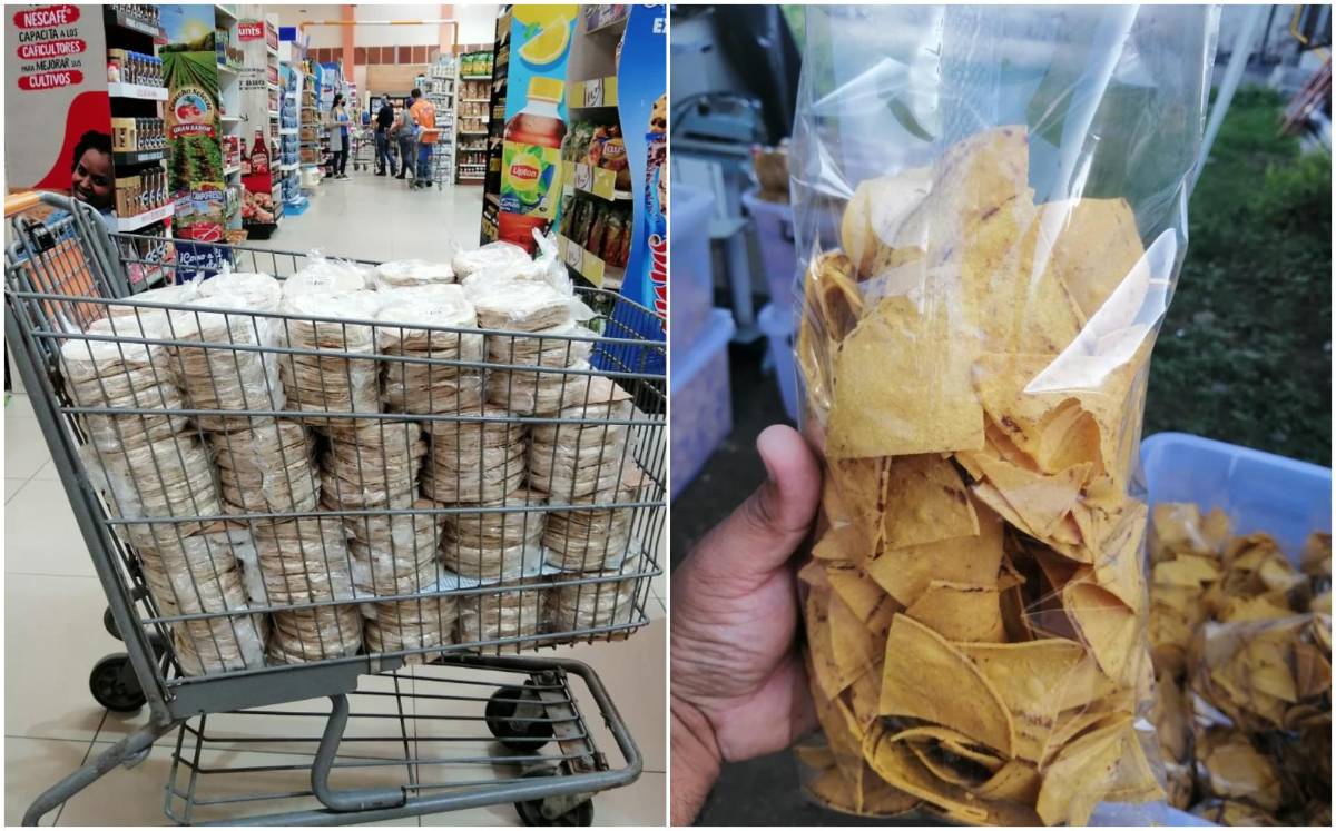 Los productos que ofrece el emprendedor hondureño.