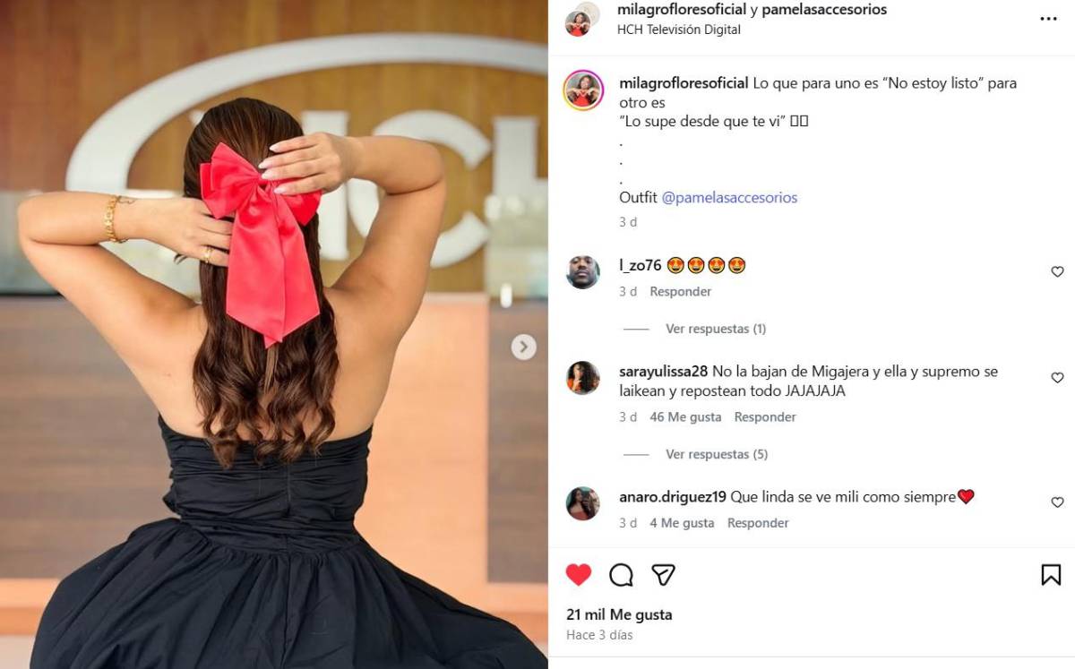 Ariela Cáceres dice que Supremo le perjudica la imagen a Milagro Flores