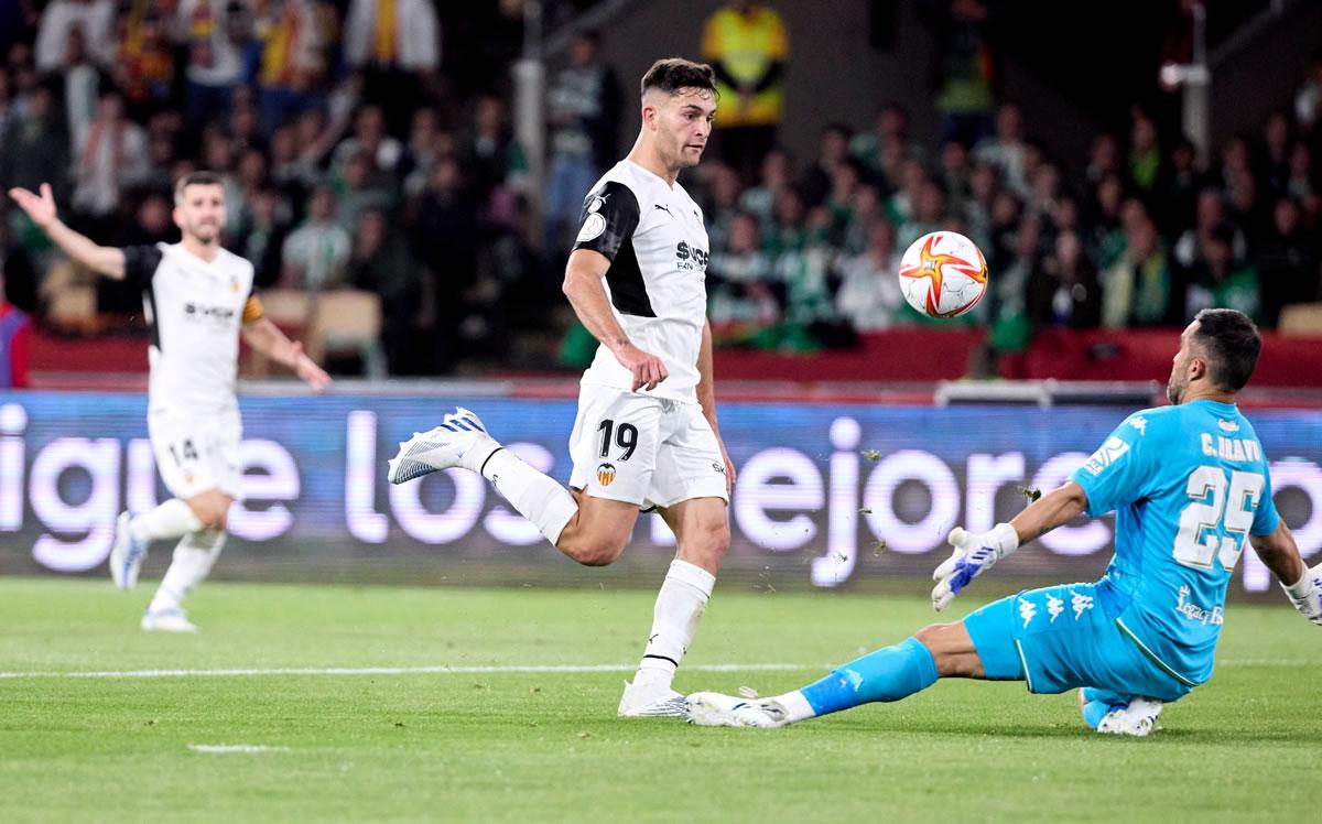 Así definicó Hugo Duro el golazo del Valencia.