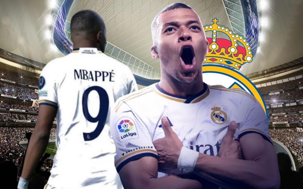 El Real Madrid tendría el número 9 apartado para Kylian Mbappé.