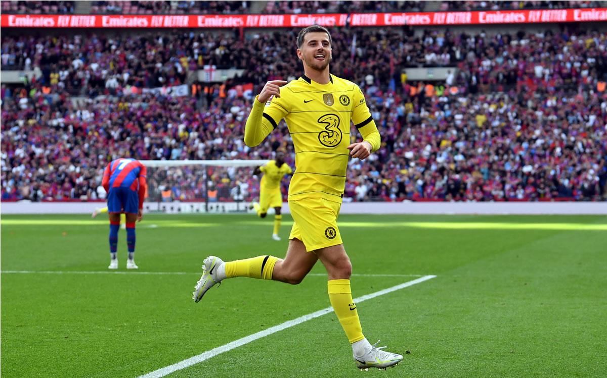 Mason Mount selló la clasificación del Chelsea a la final de FA Cup.