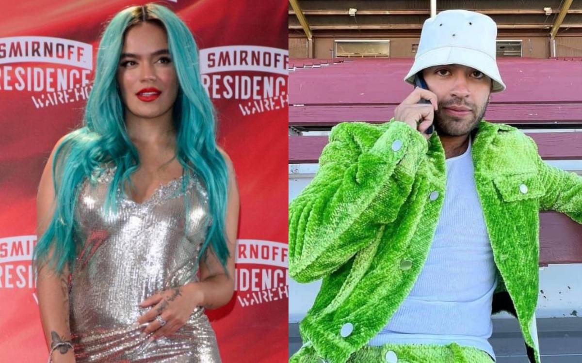 VIDEO: Karol G y Feid se cubren con manteles para evitar a los paparazzi