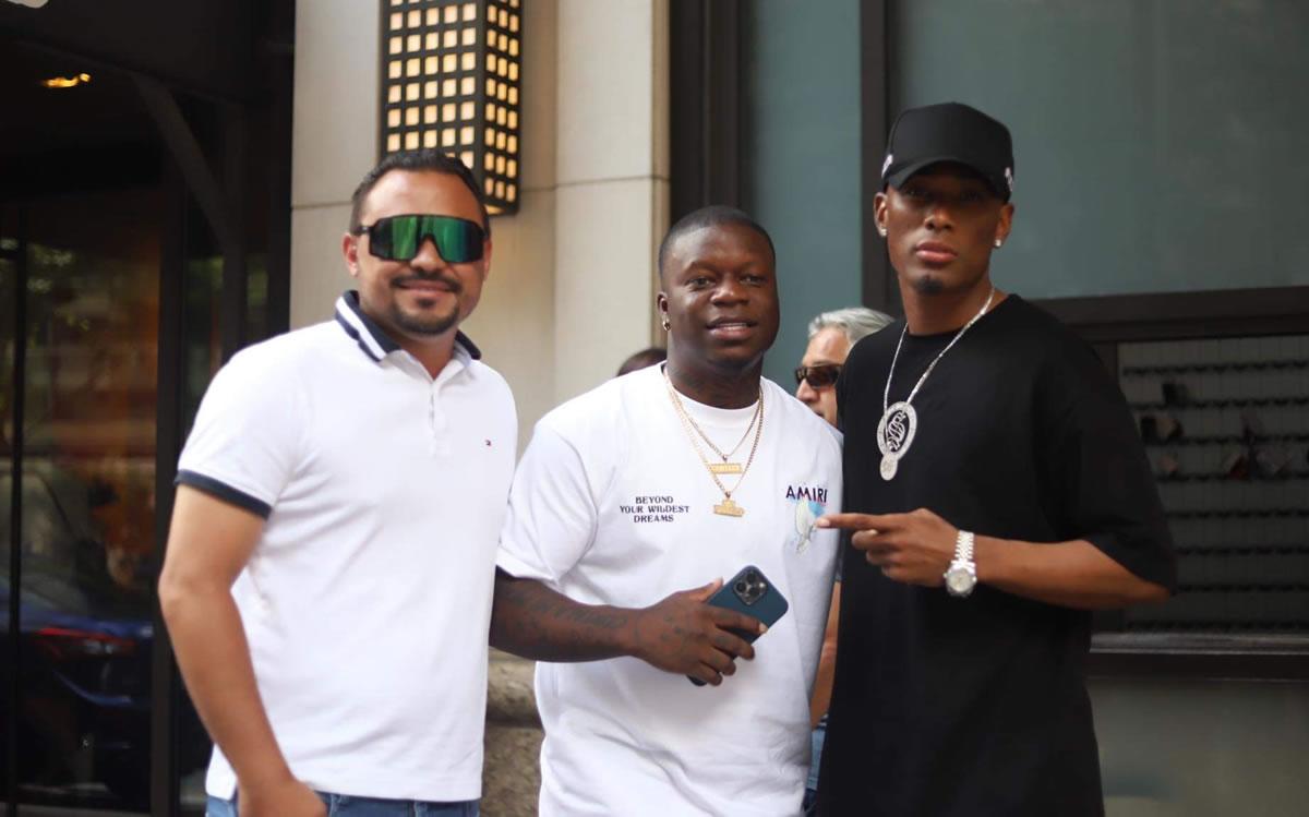 Deiby Flores recibió la visita del tiktokero hondureño ‘La Taflo‘.