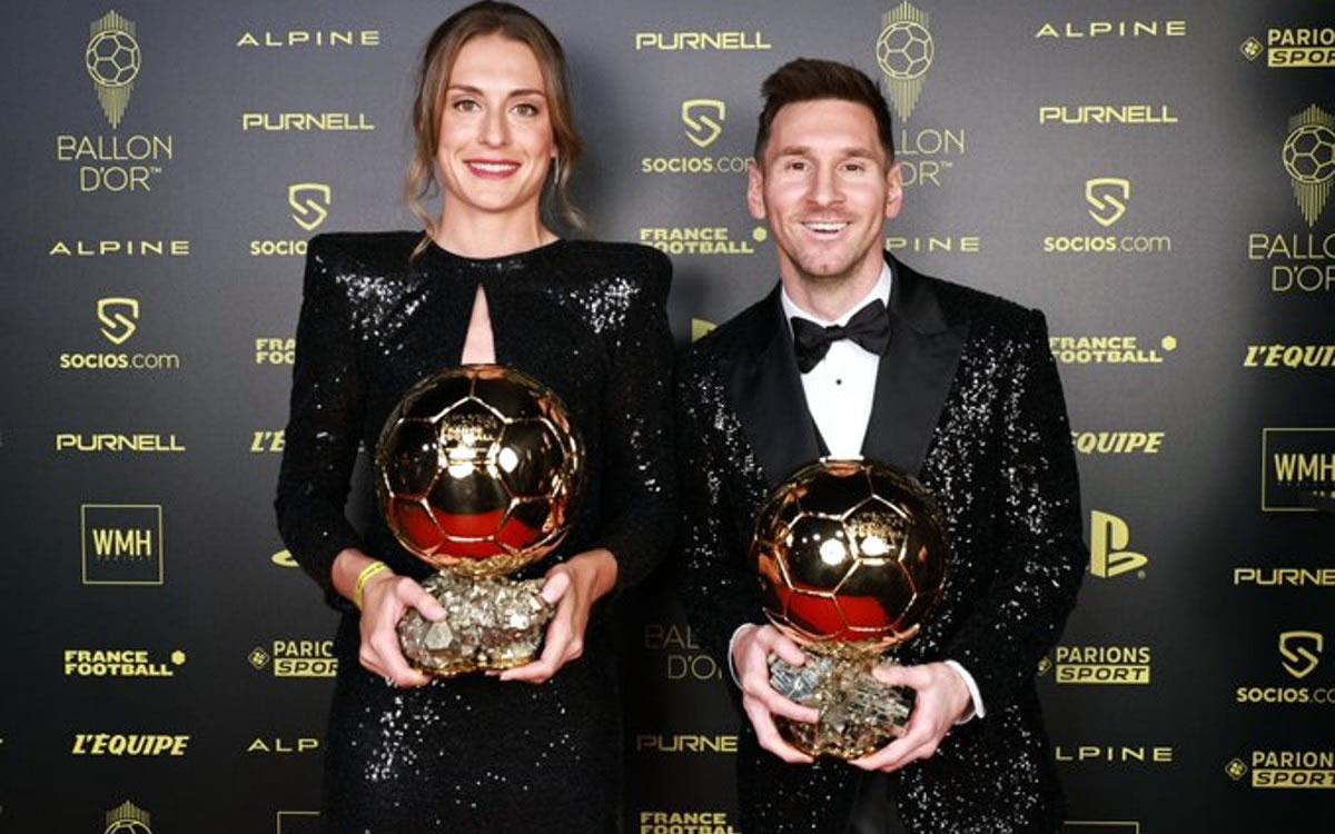 Lionel Messi y Alexia Putellas fueron los últimos galardonados.