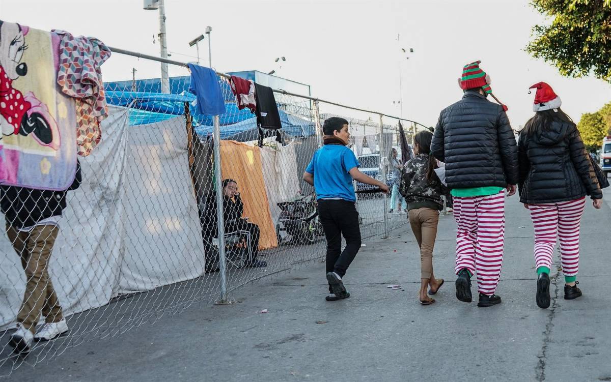 Migrante hondureña: “La Navidad no es el mejor trago para mí, es el peor, es el más amargo...”