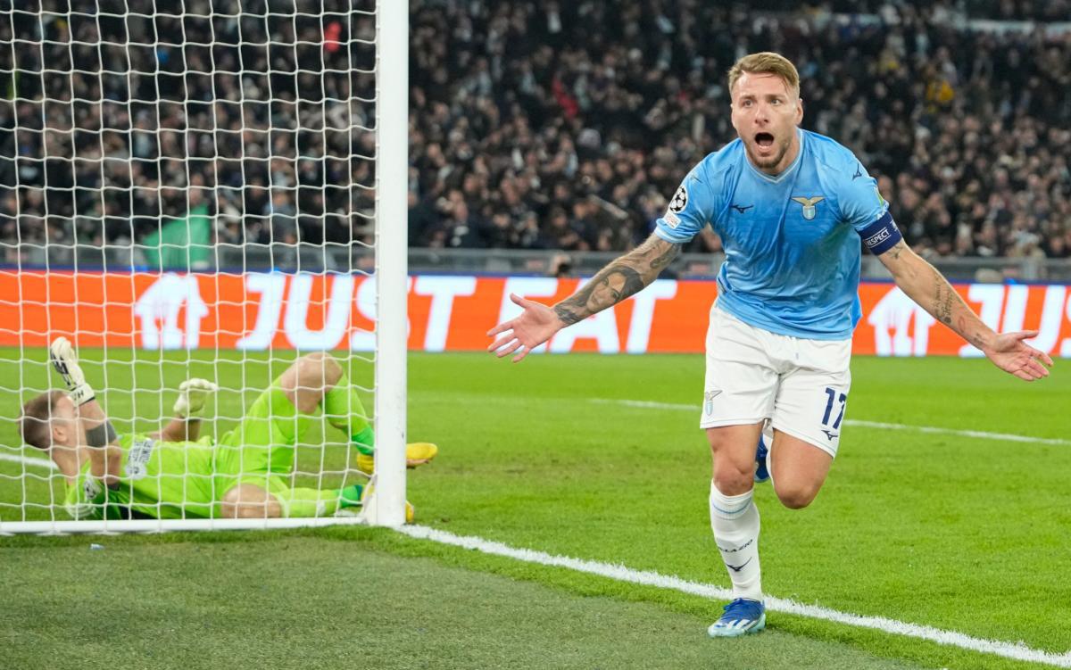 Ciro Immobile salió del banco de suplentes y marcó dos goles en tres minutos para la victoria de la Lazio sobre el Celtic.